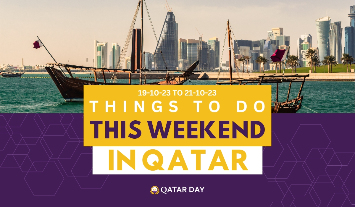 Things to do in Qatar this weekend: October 19 to October 21, 2023